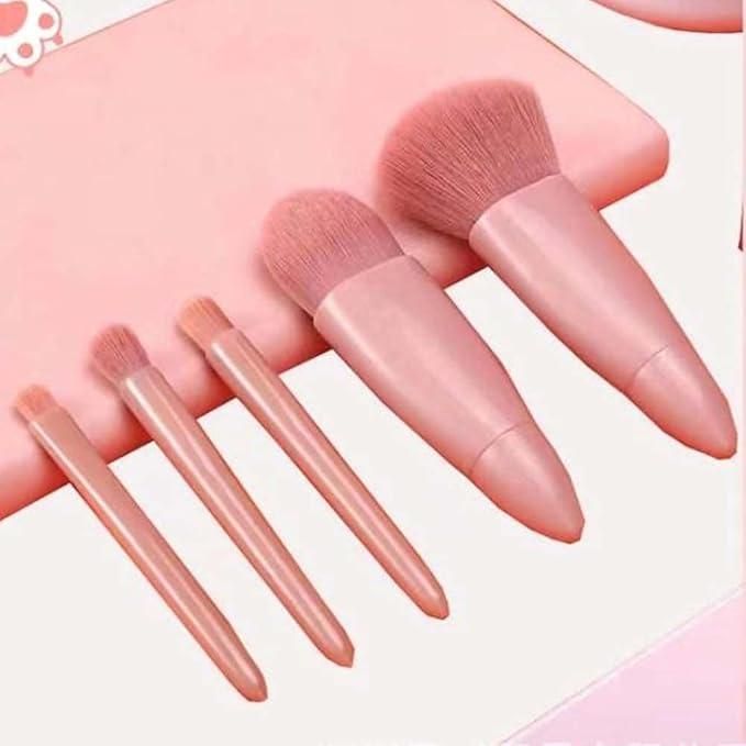 Glam On 5-in-1 Makeup Brush & Mirror Set